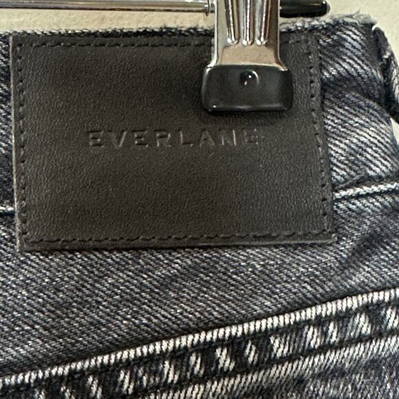 Everlane The Curvy ’90s Cheeky Straight Jean Washed Black Women's 27R NWT - Picture 10 of 13